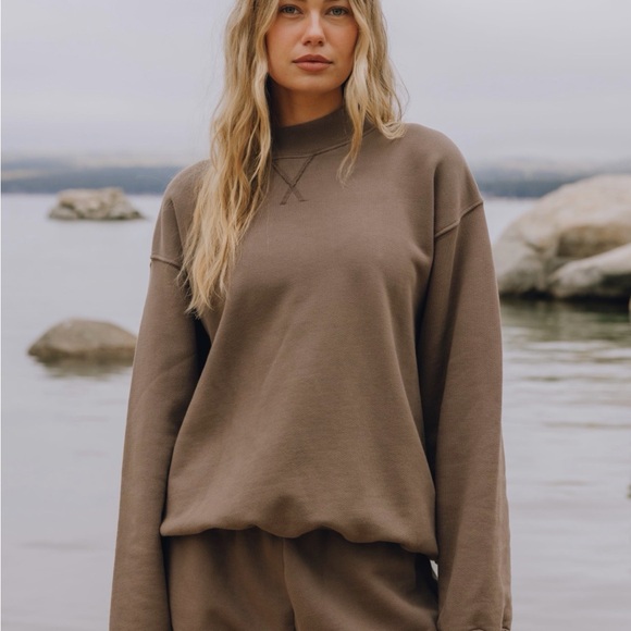 Daily Drills Other - Daily Drills Vintage Fleece Set — Mocha | Size XS/S